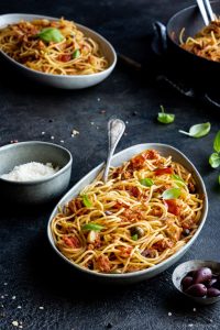 Spaghetti al tonno Rezeptbild